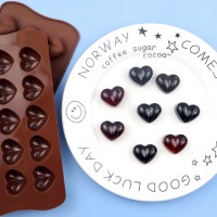 15 Cavity Classical Chocolate Mold Ice Cake Mold Silicone Handmade Soap Mold